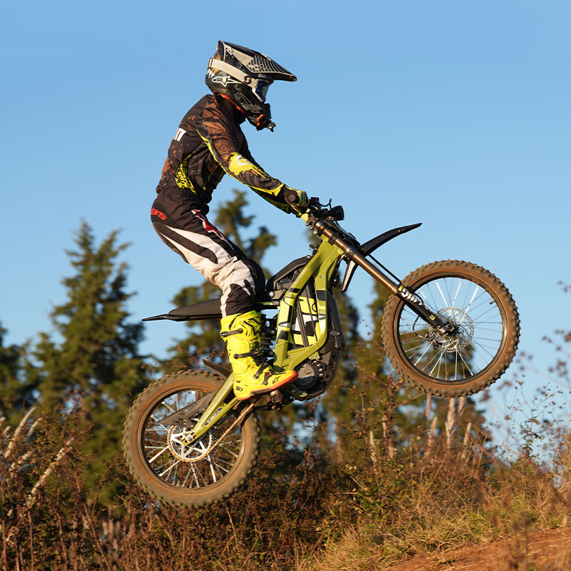 Surron's 25-year new light bee X electric off-road motorcycle two-wheel track off-road vehicle (mainland only) olive green