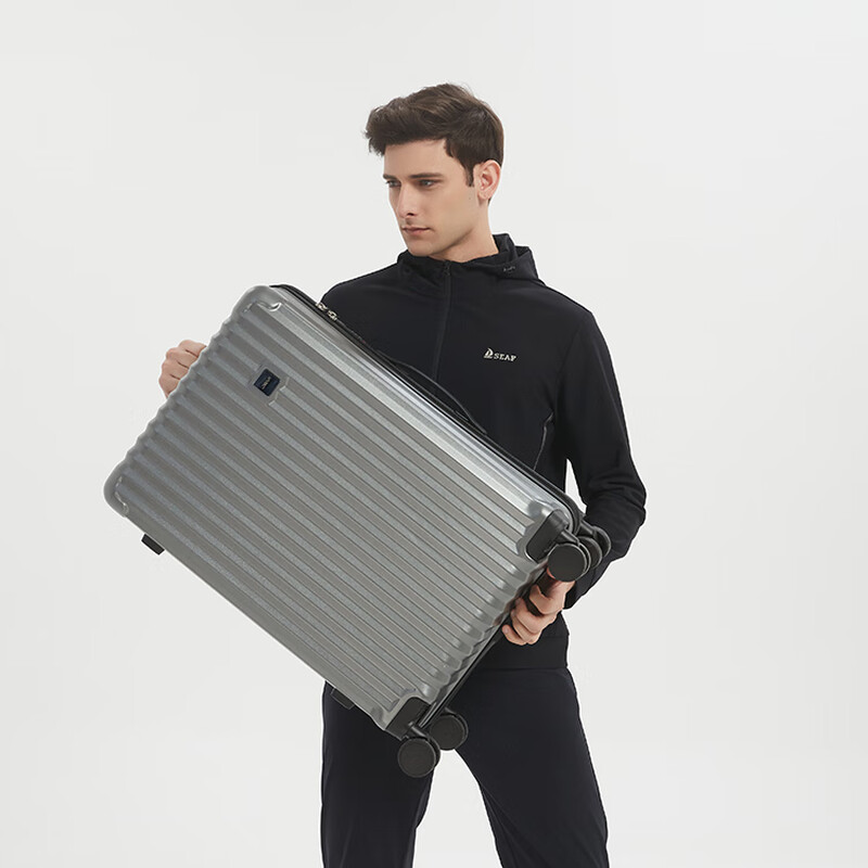 Extremely (JEVI) large-capacity suitcase, men's trolley case, women's suitcase, 24-inch universal wheels, durable and thickened checked luggage