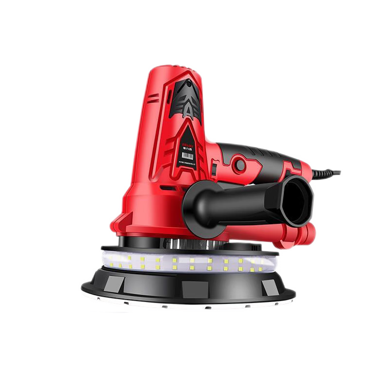 DELIXI ELECTRIC wall grinder self-priming dust-free sandpaper machine sanding machine electric putty grinder wall polishing sanding machine short pole 180 grinder 850w + vacuum cleaner