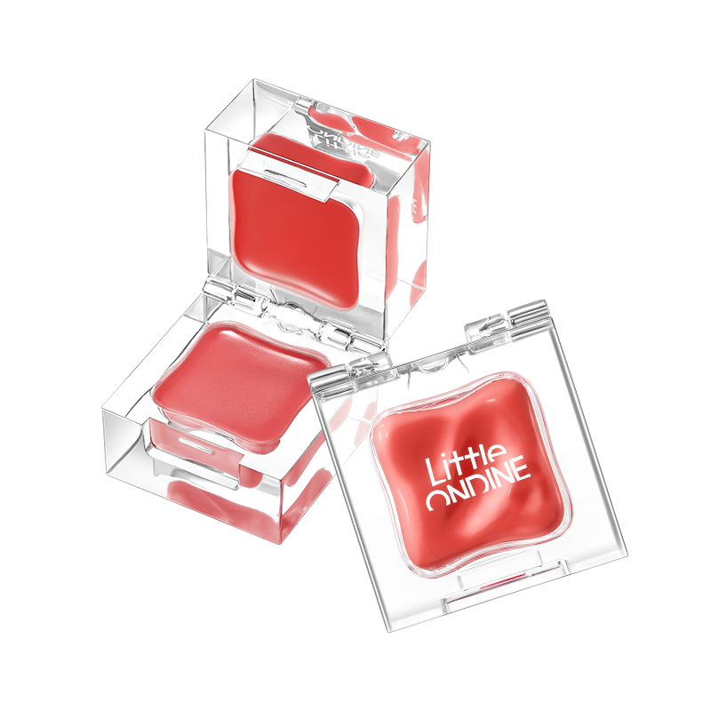 Littleondine (littleondine) double-effect lip and cheek honey 02 honey apricot ice fruit all-in-one multi-purpose blush eye shadow lip gloss lip glaze lipstick New Year gift