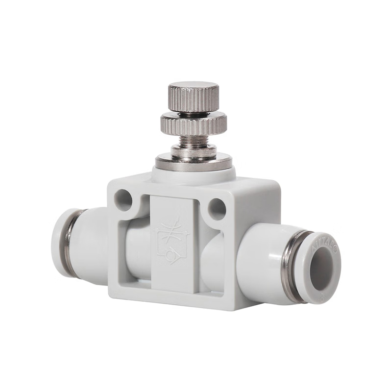 AirTac PSL/PSA/ASL speed regulating valve PTL push lock type speed regulating PHV hand valve pipe joint PSL601A