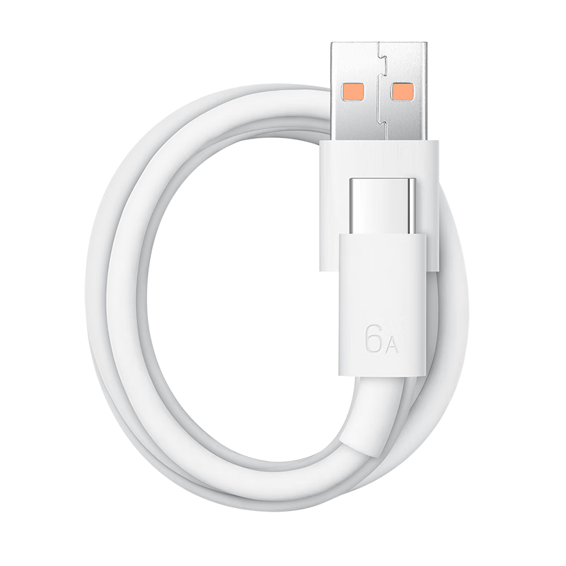 Huawei (HUAWEI) original 6A super fast charging data cable 100W charging cable Type-C mobile phone 88W official 66W genuine Mate70/60/50/40Pro P70P60 Nova13/12 6A USB to TypeC port 1 meter