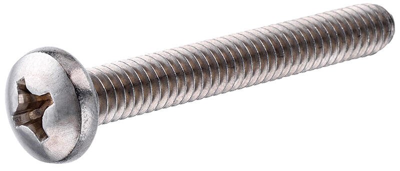 Hillman Stainless Steel Flat Head Phillips Machine Screws 1024 x 3 inches 50-pack
