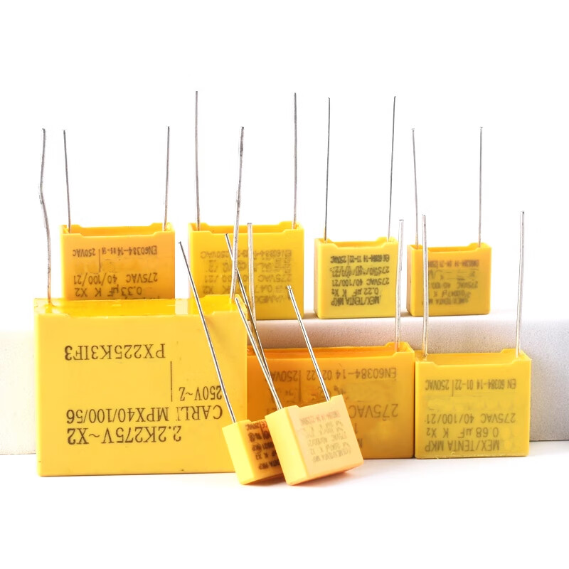 X2 safety capacitor 0.047/0.01/0.1uf/0.22/0.33/0.47/0.68/1UF 0.22uf (224K) pitch 10mm (10 pieces)
