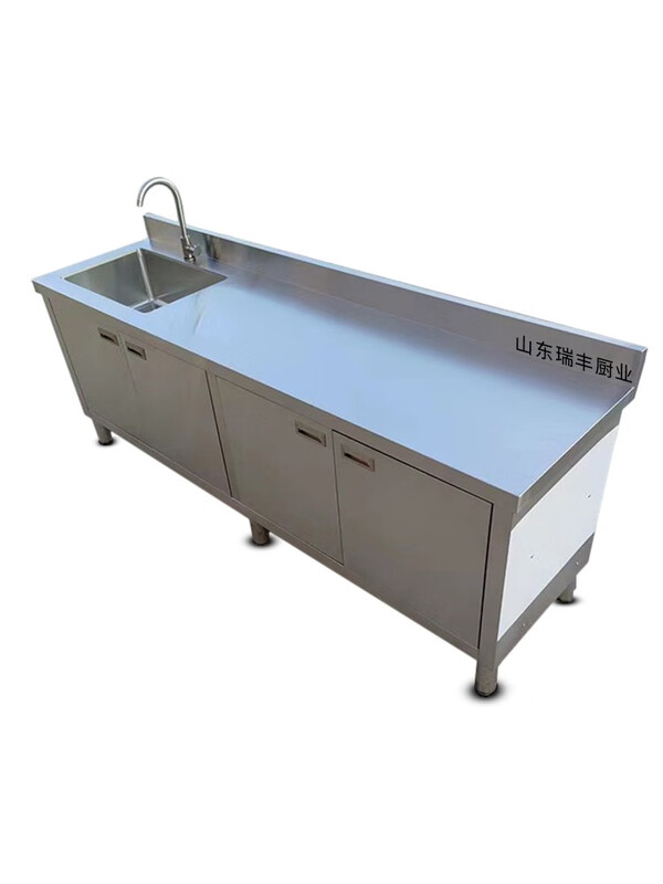 OTHER stainless steel cupboards kitchen stove storage sideboard wash basin basin cabinet sink integrated sus304 customized special shot