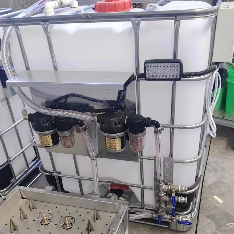 Agricultural flying plant protection drone dosing ton barrel and medicine box washing bottle opener all-in-one machine diaphragm pump DJI XAG 12V 300 watt 500L full set of all-in-one machine