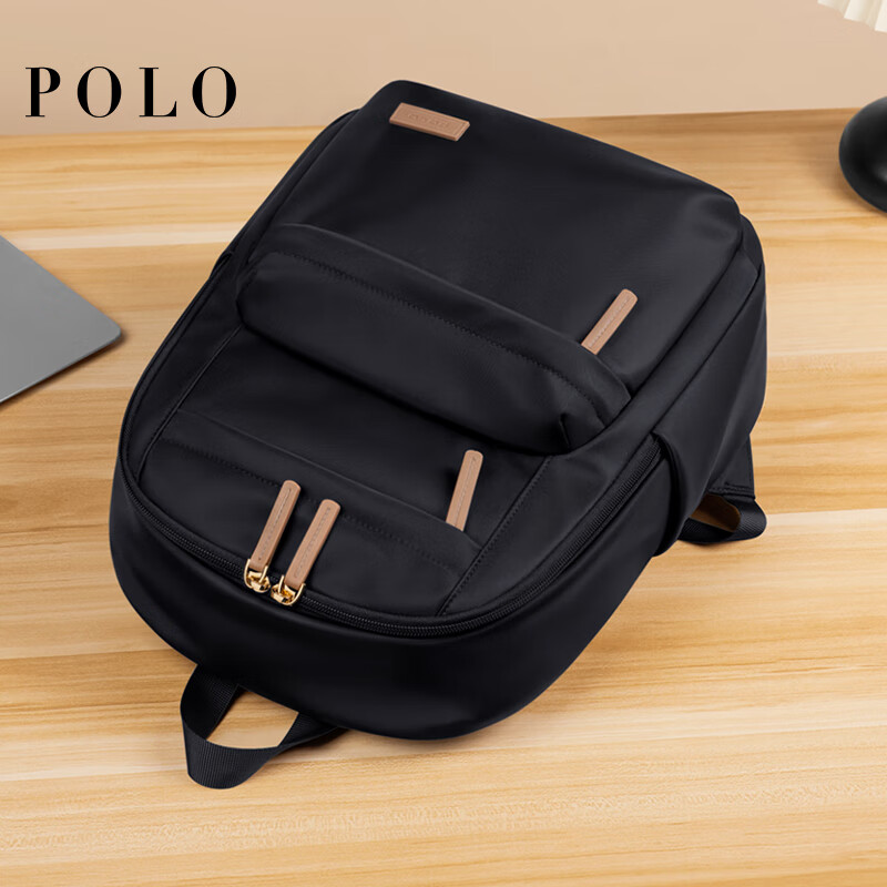 POLO Backpack Computer Bag Women's 14/15.6 Inch Laptop Backpack Business Travel School Bag Birthday Gift Men