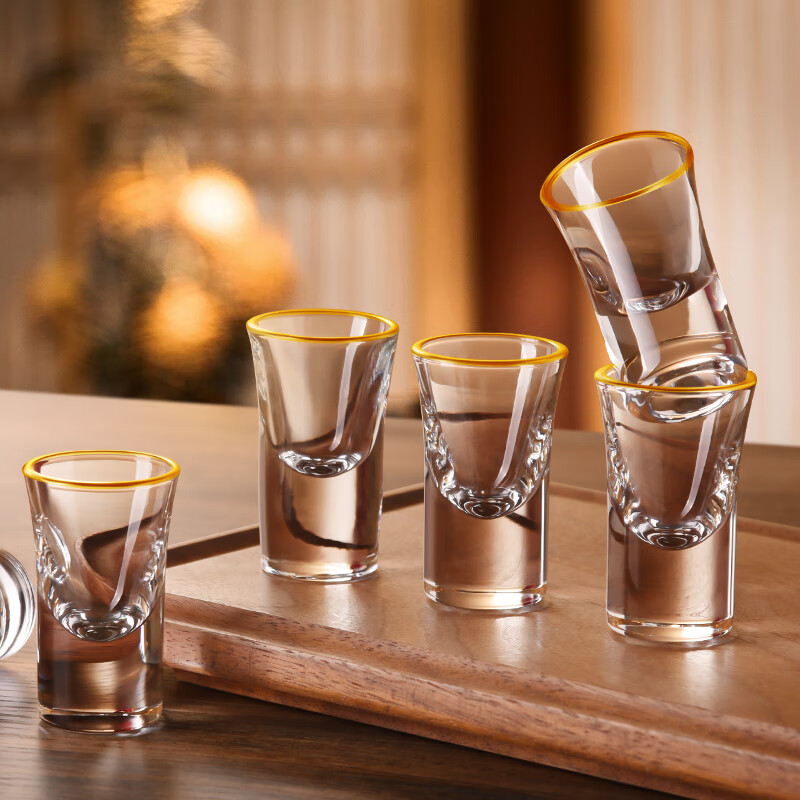 Circle Joy Phnom Penh White Wine Glass Wine Distributor Set 6 Pots 8 Cups Wine Set Household White Wine Pot Glass Lift 2 Liang Wine Glass Set