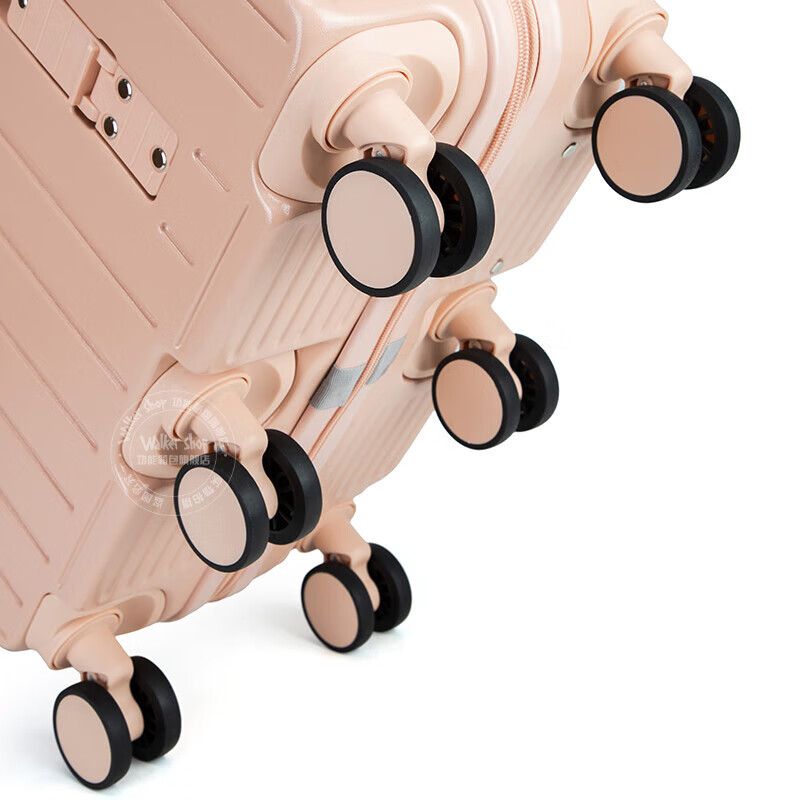 Walker Shop Children's Luggage Boarding Case 2025 New Mountable Trolley Case Boys and Girls Travel Artifact Password Suitcase Gray Blue 20 Inch Boarding Case