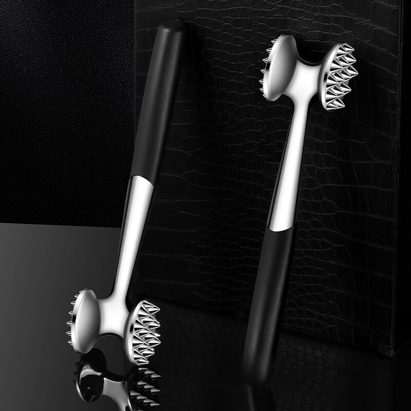 Baijie double-sided solid meat hammer, loose meat hammer, multi-functional steak hammer, meat hammer, meat hammer, meat hammer, beef hammer, meat hammer