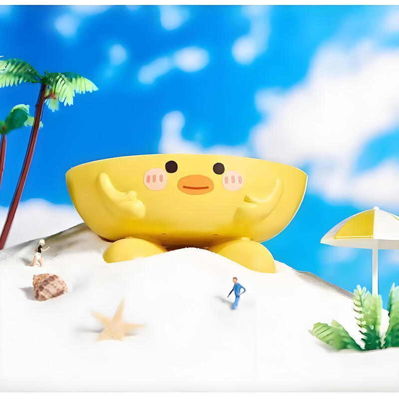 Soap box storage rack cartoon soap box duck storage bathroom household cute dormitory little yellow duck bathroom little yellow duck soap box 1