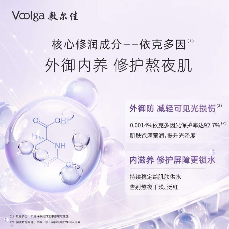 Fuljia Yikeduoyin Stay Up Late Repair Patch, hydrating, moisturizing and soothing 26g*5 tablets/box, gift for girlfriend and boyfriend