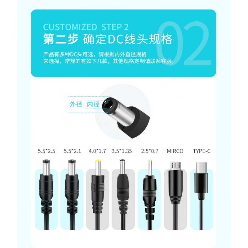 5V6V9V12V15V24V1A2A3A display audio router set-top box power adapter 3-meter cable extension 4.5V1A power supply (3-meter cable extension) free 2 adapters