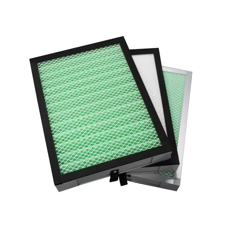 Luheng Biotech Fireproof Filter Net Model XL700425*335*25mm Green Unit Block