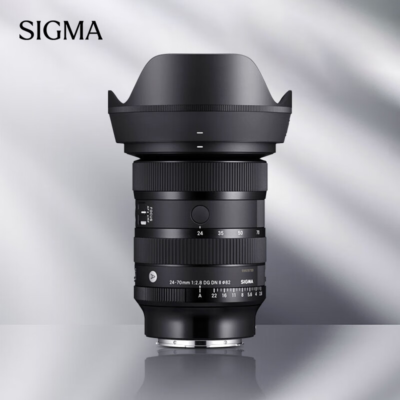 SIGMA Art 24-70mm F2.8 DG DN second generation full-frame mirrorless camera constant large aperture 2470 portrait scenery travel live broadcast (Sony E-mount)