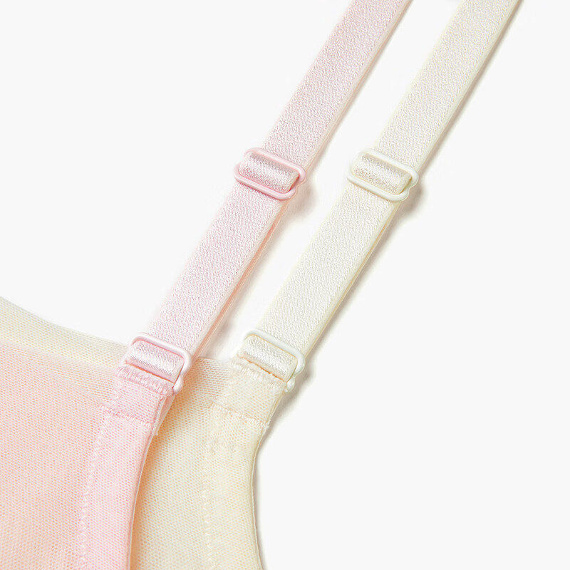 Ai Meili Spring Peach Blossom Gathering, Stable Support, Comfortable and Supportless 3/4 Medium Thick Sponge Mold Cup Bra for Women IM17BXA1 Peach Blossom Powder 30C 80B