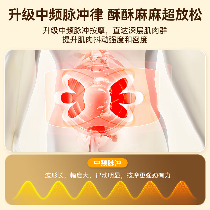 Smart VK Fat Loss Machine Slim Belly Magic Belly Fat Burner Belly Weight Loss Rhythm Waist Massager Hot Compress Waist Support Fitness Belt