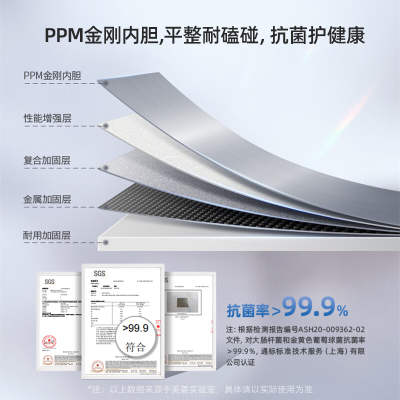 Meiling (MEILNG) BC/BD-100DTECX frost-reducing small freezer deep cooling quick freezing base cream household small commercial freezer freezer 1L 201 liters/fully frozen or fully refrigerated/-40