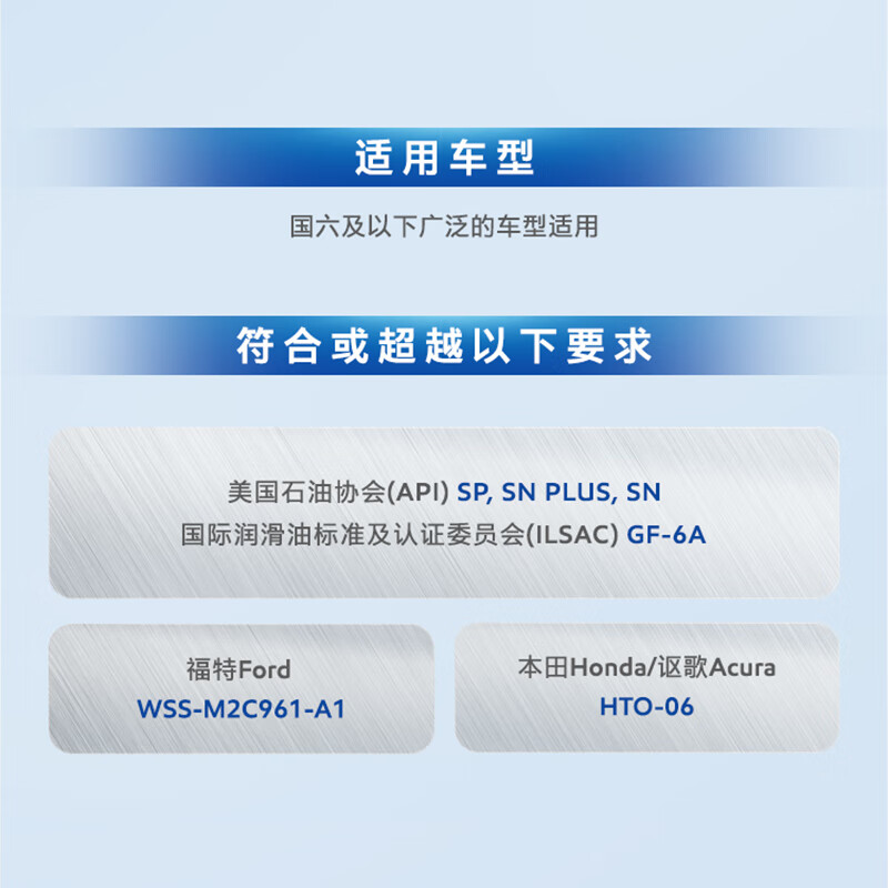 Mobil Mobil 1 Aurora Silver Mobil Advanced Fully Synthetic Gasoline Oil 5W-30 SP Grade 4L