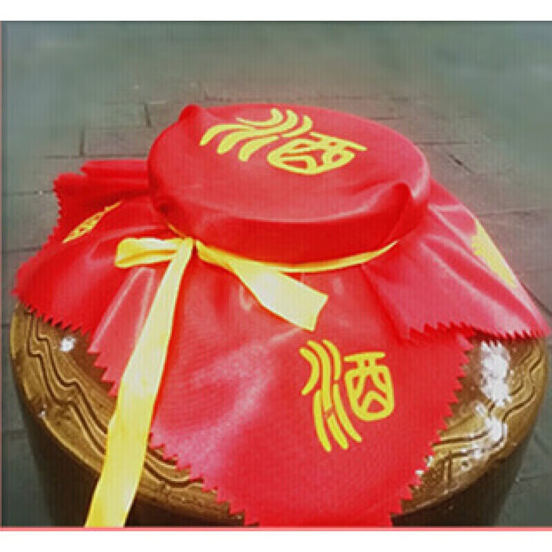 Special kraft paper for sealing wine jars in Shantou Lincun, sealing cloth material for household wine jars, plastic jar sealing paper material, 5-10 catties sealing set