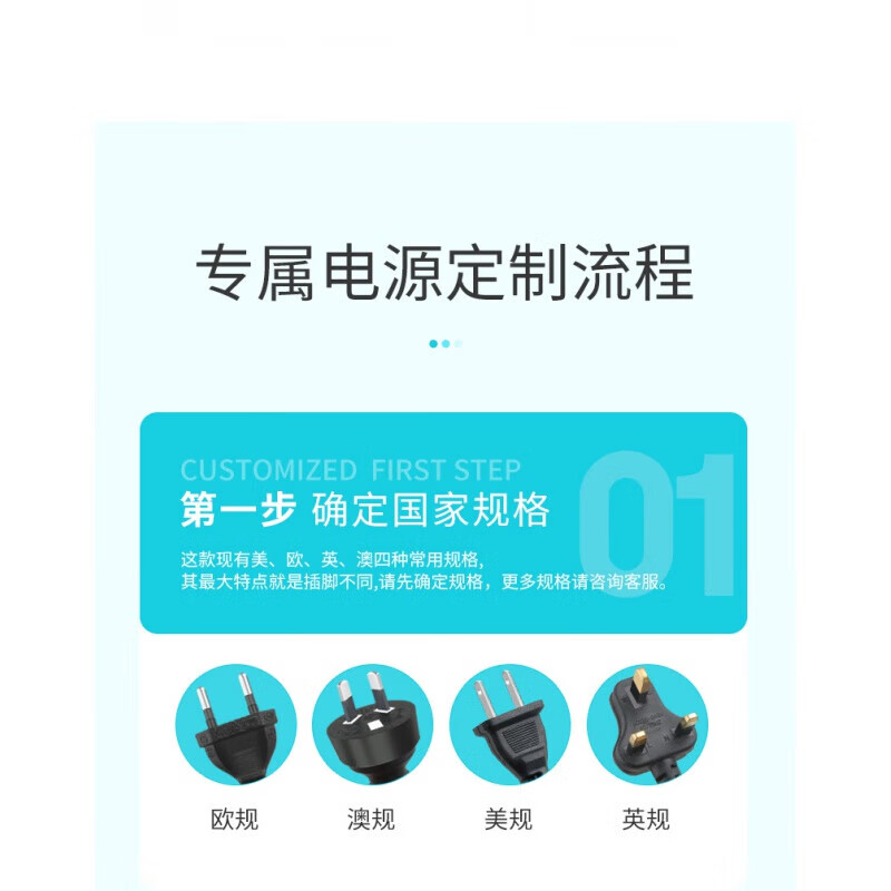 5V6V9V12V15V24V1A2A3A display audio router set-top box power adapter 3-meter cable extension 4.5V1A power supply (3-meter cable extension) free 2 adapters