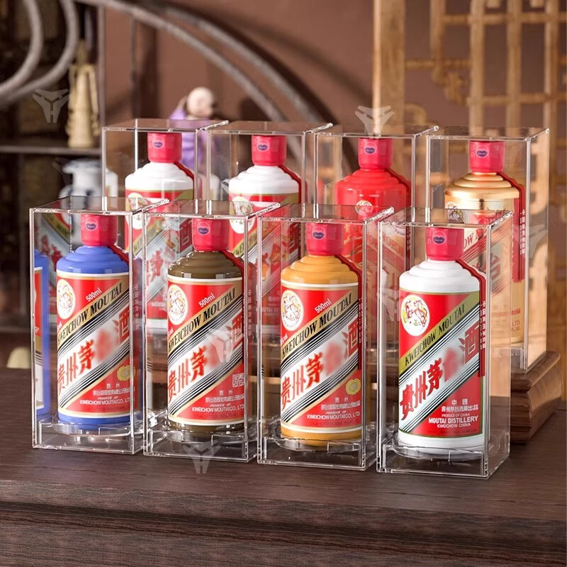 Suitable for 15-year and 30-year-old wine protective cover base 12 zodiac flying collection sealed wine Moutai anti-wine run-away display box 15/30/50-year wine 500ml base box