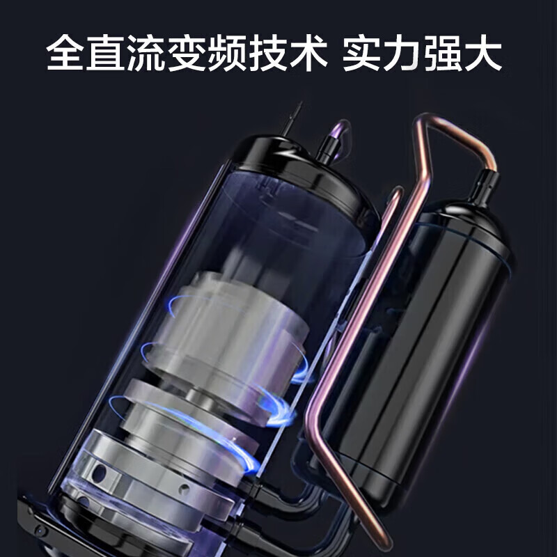 AUX central air-conditioning duct machine one-to-one 1.5/2/3/4/5p household appliances subsidy first-level energy efficiency embedded variable frequency heating and cooling smart home commercial living room 1.5 HP first-level energy efficiency new upgrade ultra-thin model full DC