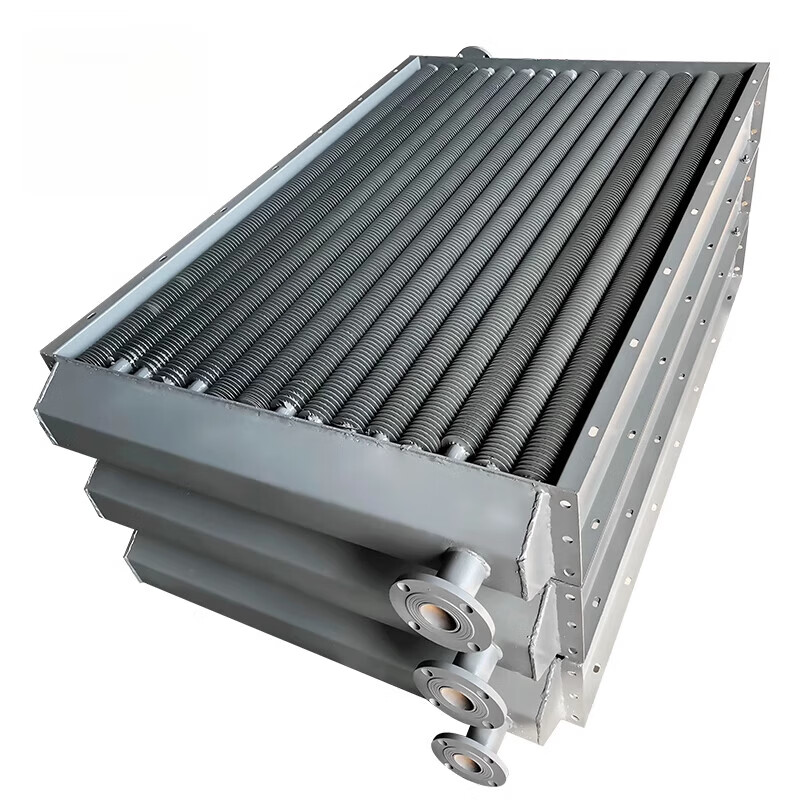 Kuiyou manufacturer customized multi-row tube radiator, heater drying equipment, high frequency welding fin tube fin radiator, non-standard custom gold consultation customer service
