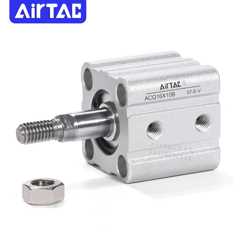 Airtac external tooth thin cylinder ACQ12/16/20/25X10X15X20X25X30X35/40X45X50 ACQ16X20B external tooth M6X1.0