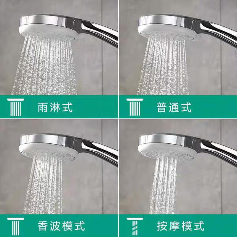 Hansgrohe hand shower head 28537007 Croma 100 variable speed water-saving hand shower shower hose