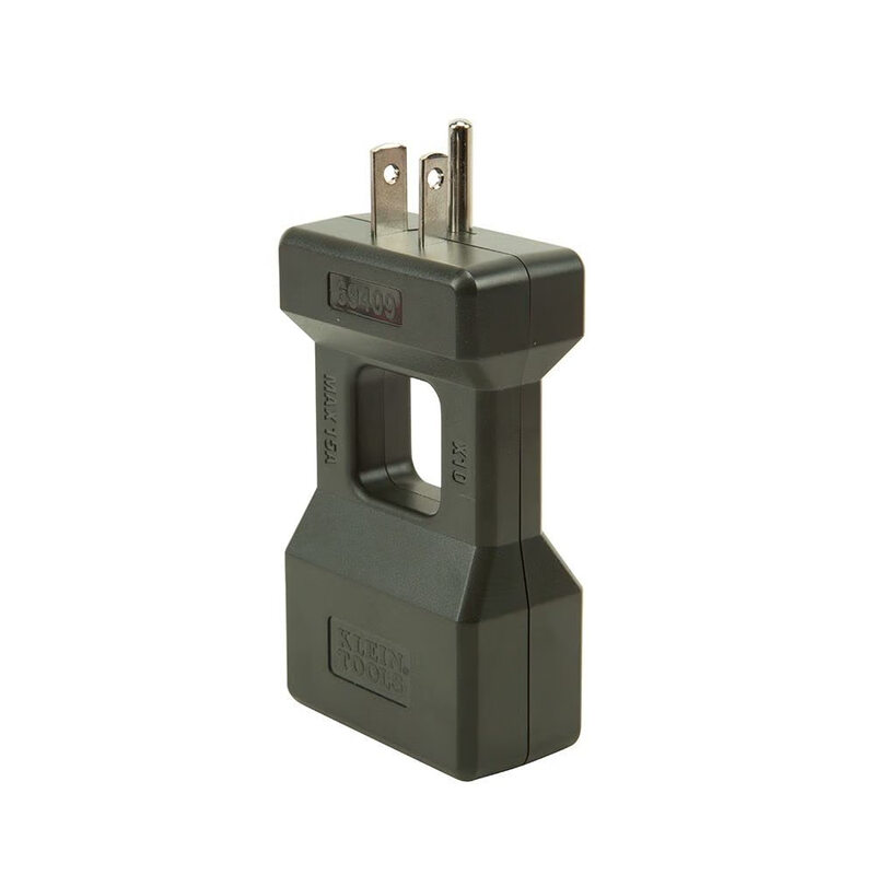 Klein Tools clamp meter current splitter 15A measurement 10 times amplification, dedicated to North American sockets, electrician testing