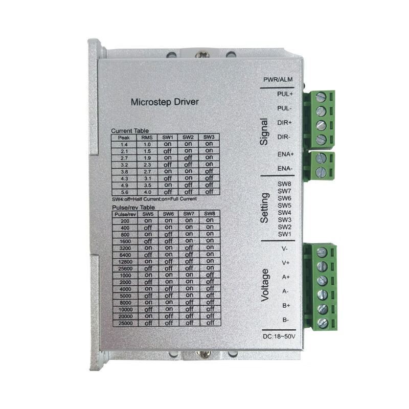 Ruite two-phase stepper motor driver R60 current 5.6A adapts to 42 57 60 stepper motor spot R60X2 driver