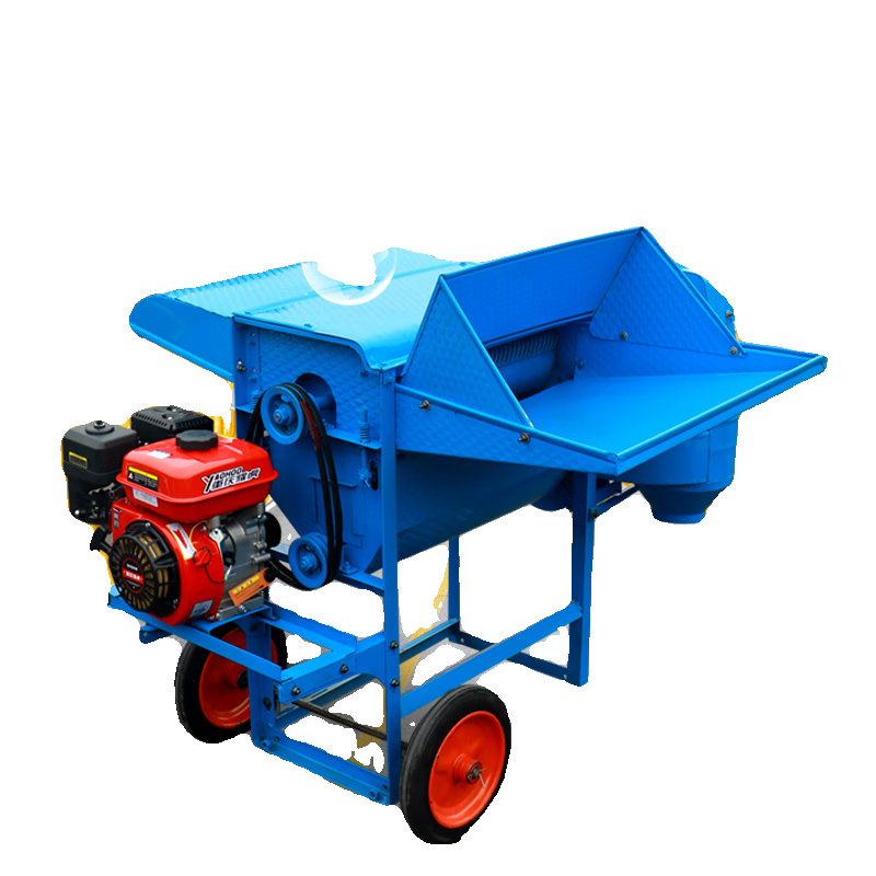 Wen Yijia upgraded rapeseed threshing machine multi-functional agricultural wheat rice soybean sorghum special full feeding large 50 threshing machine stand-alone)