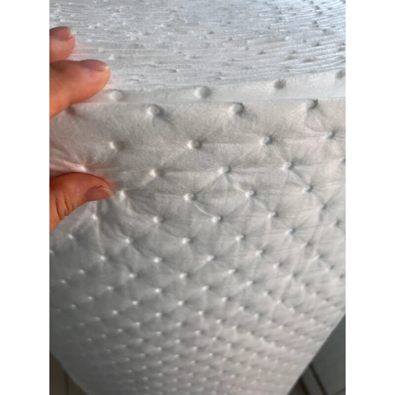 Composite pressure point oil-absorbing cotton oil-absorbing felt absorbing cotton industrial marine oil-absorbing roll gas station factory workshop oil-absorbing pad 1 meter wide 50 meters long 3mm thick