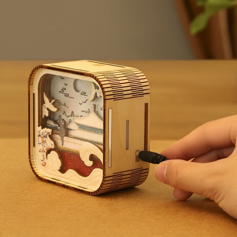 New cultural and creative Forbidden City night light, desktop ornaments, atmosphere decoration, bedside lamp, cultural and creative gifts, birthday gifts for girlfriend