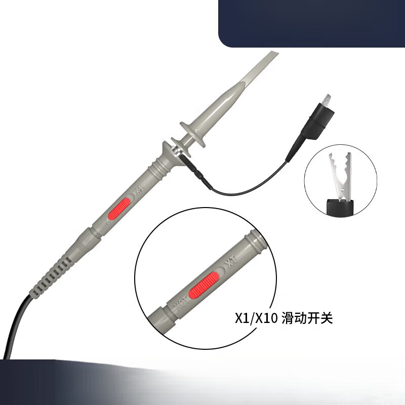 YHGFEE oscilloscope probe universal BNC20-250MHz mega high voltage probe probe 10 1 attenuation probe high frequency P6060 within 60M/1 10 classic