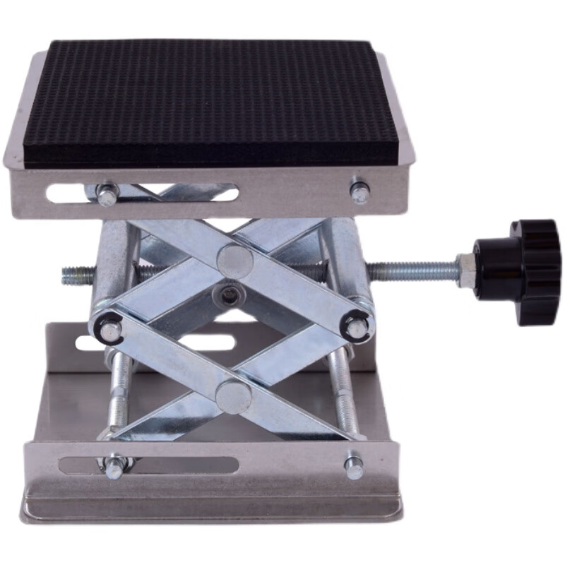 CLCEY kitchen garbage disposer shock-absorbing bracket support frame lifting table kitchen waste machine bracket load-bearing base thickened stainless steel 20*20 adjustable height