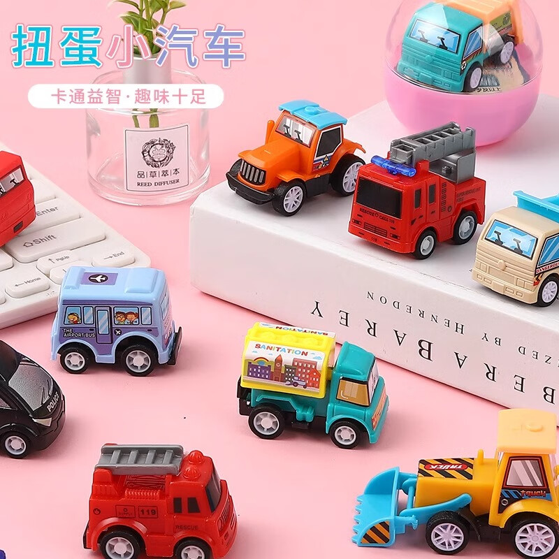 Soumade car gashapon pull-back car inertia car engineering car toy car truck model boy girl toy new year gift