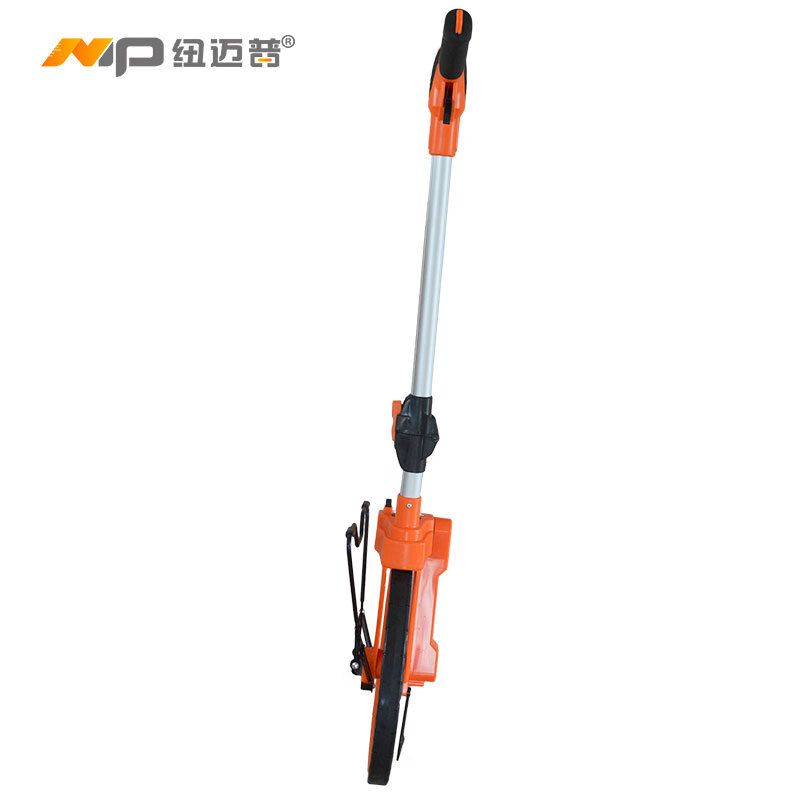 Newmaip distance measuring wheel hand push roller car mechanical distance meter roller ruler push ruler electronic digital display high precision measuring instrument handbrake mechanical wheel - upgraded version