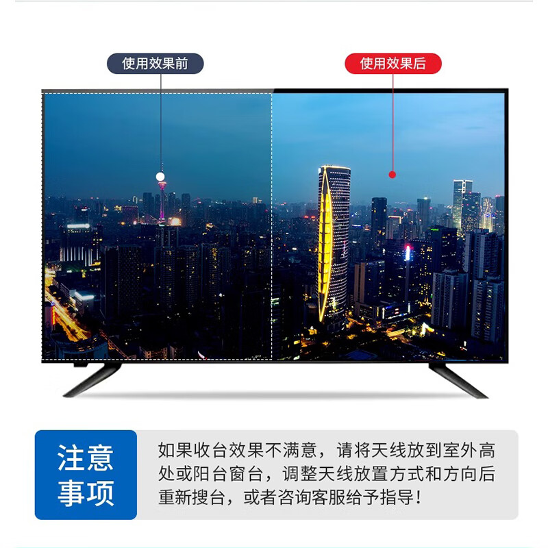 Youlianxing dtmb ground wave digital TV antenna rural indoor and outdoor universal high-definition TV signal receiver professional version 5 meters