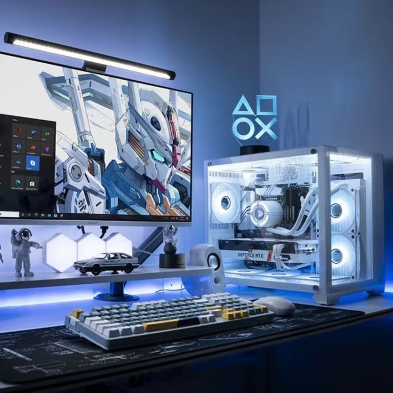 Intel (Intel) Intel Core i9 liter 18-core second-hand computer game desktop RTX5060 independent display black myth Wukong live chicken game host modeling rendering DIY assembly machine single host package ten Intel thirty-six core + RTX4060 99% new