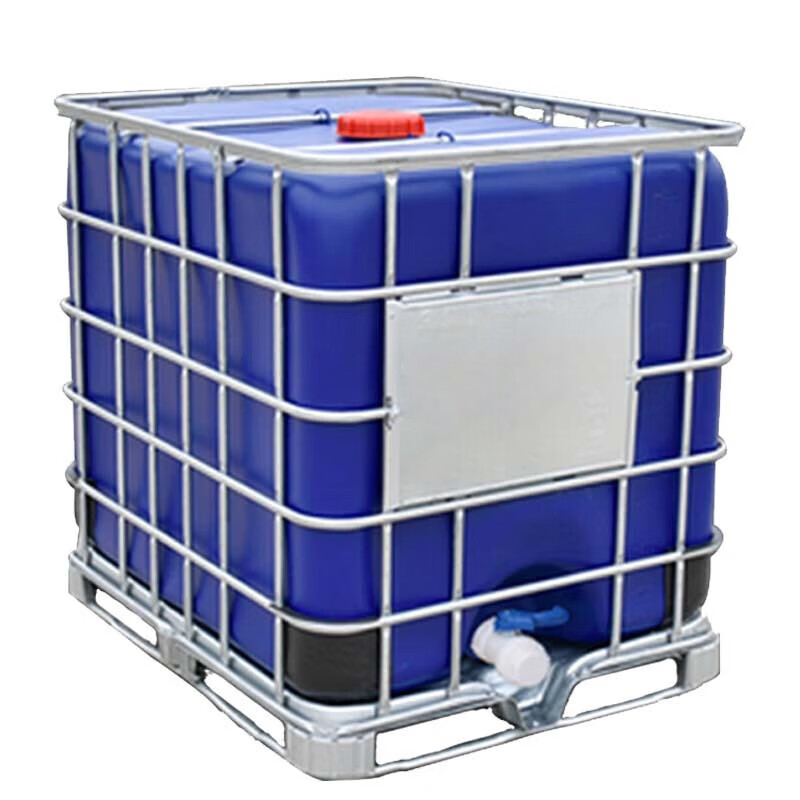 Bingyu BYA-480 multifunctional IBC ton barrel, square chemical barrel, plastic barrel, container barrel, water storage barrel, 1000L white ton barrel (thickened)