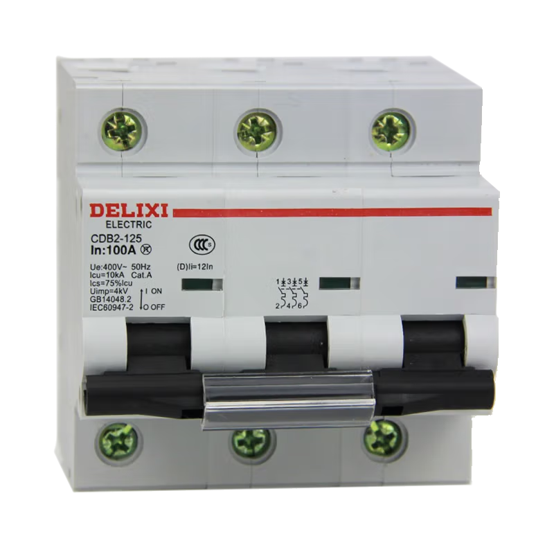 Delixi Electric air switch CDB2-125 100A 3P 1 piece