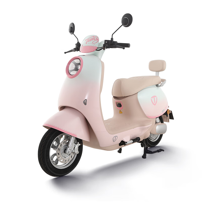 Tailing Electric Motorcycle Fanhua 75 kilometers long range electric vehicle 1200W high-speed electric motorcycle lead-acid battery 72V22Ah takeaway and work transportation battery car Furong Powder