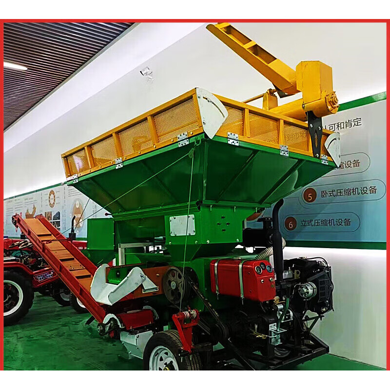 Pupan fully automatic large corn thresher new forklift loading and beating machine dry and wet dual-purpose corn thresher can be loaded on the truck. Please contact customer service for details of the motor model.