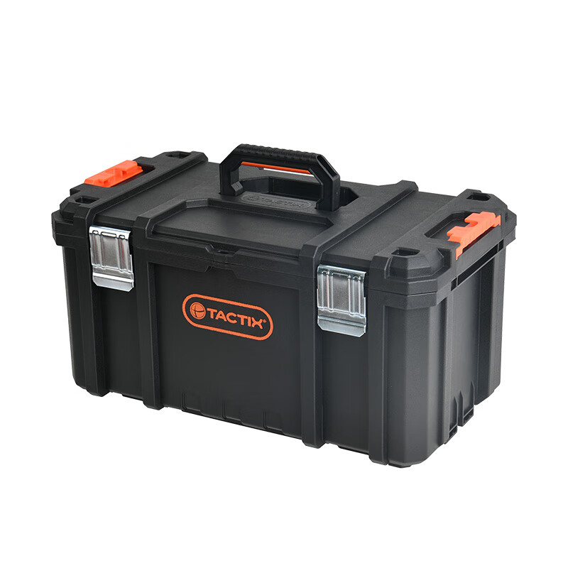 Tactix portable tool box 20-inch double-layer household multi-functional hardware electrician storage vehicle storage industrial grade 320384