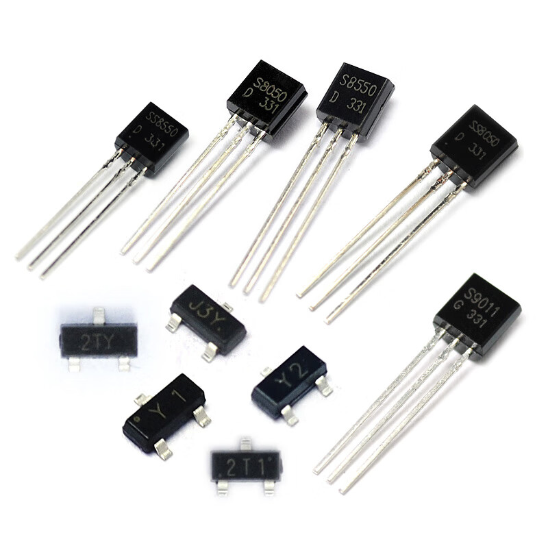 Transistors: 16 commonly used direct plug TO92 transistor packs: 10 pieces each, 16 in total