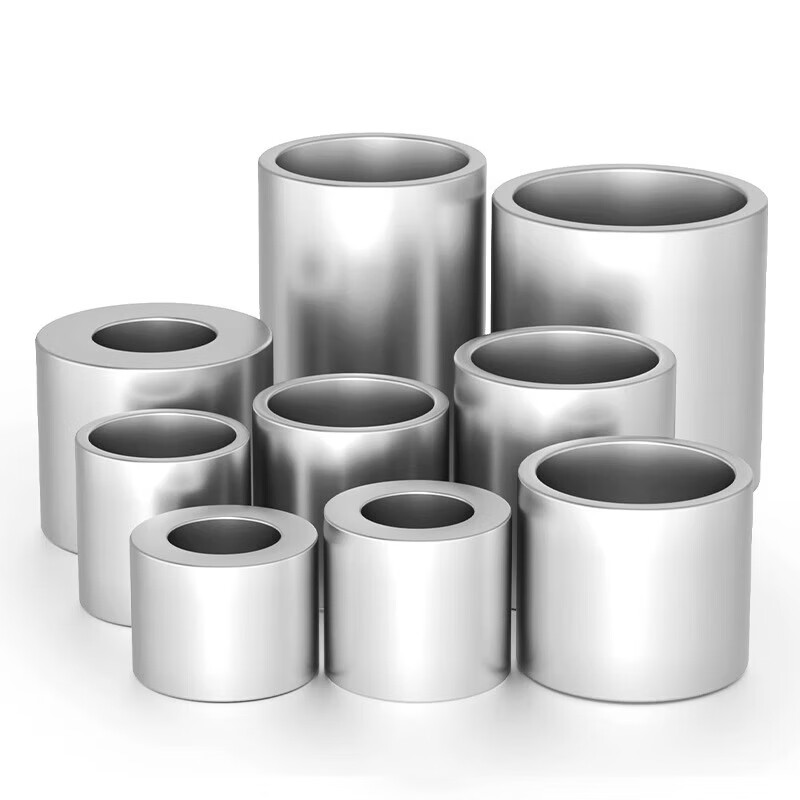 Jinchao 304 stainless steel extended cylindrical casing, bushing bushing, hollow tube, toothless screw spacer, casing pin sleeve 8*12*3 (5 pieces)