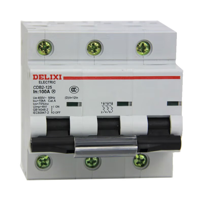 Delixi Electric air switch CDB2-125 100A 3P 1 piece