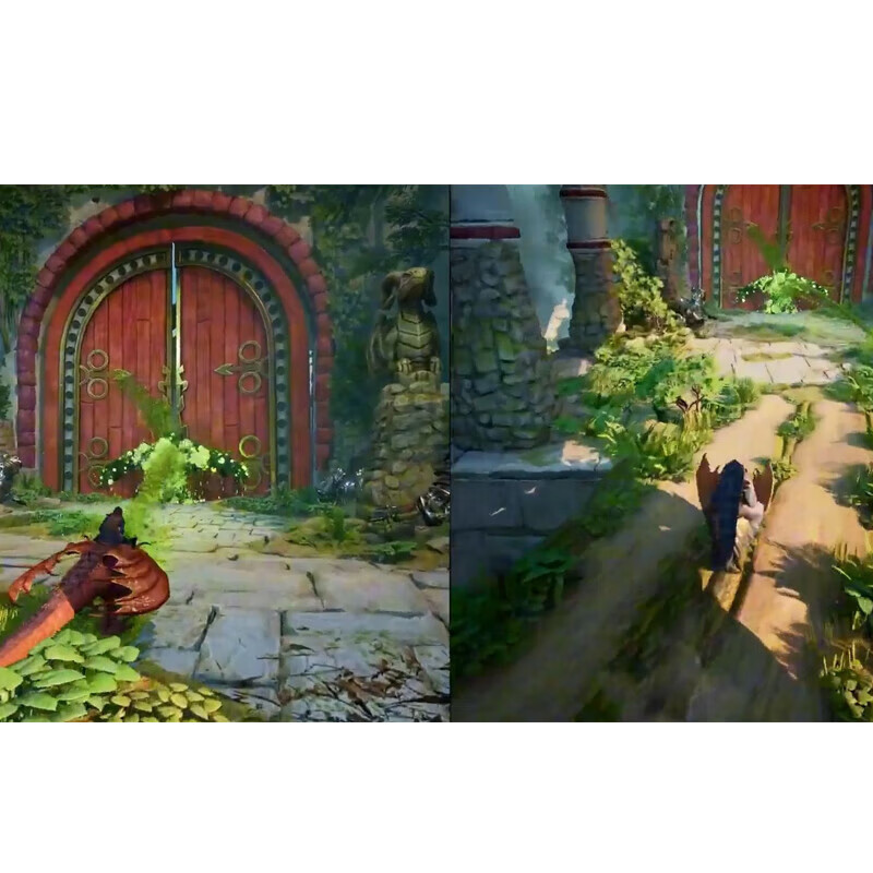 PlayStationPS5 new game software PS5Slim new game disc Fantasy Split Wonderland Twin Shadow Wonderland Chinese